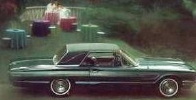 1965 Ford Thunderbird Landau without Rear Fender Shields