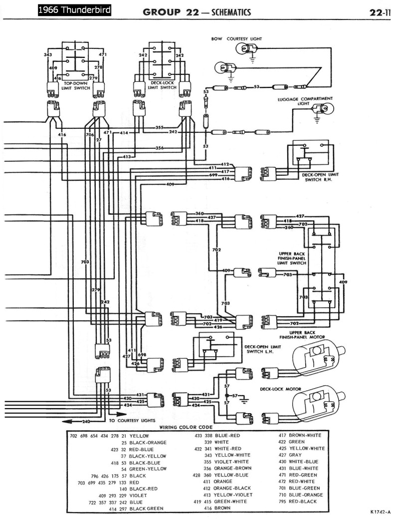 1958-68 Ford Electrical Schematics
