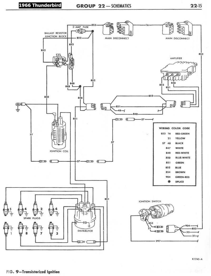 1958-68 Ford Electrical Schematics