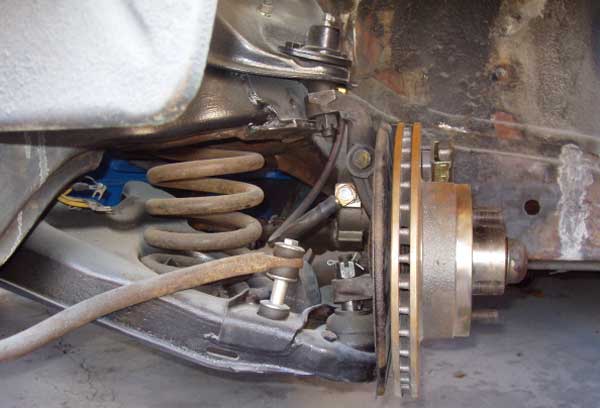 1958 Ford thunderbird disc brake conversion #2